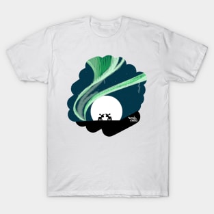 Scandinavia: Northern lights T-Shirt